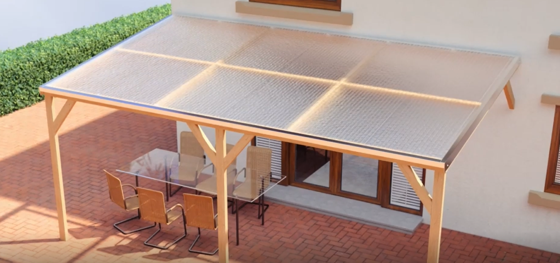 Clickfit Polycarbonate Roofing System