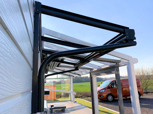 Simplicity 6 Glass Entrance Canopy