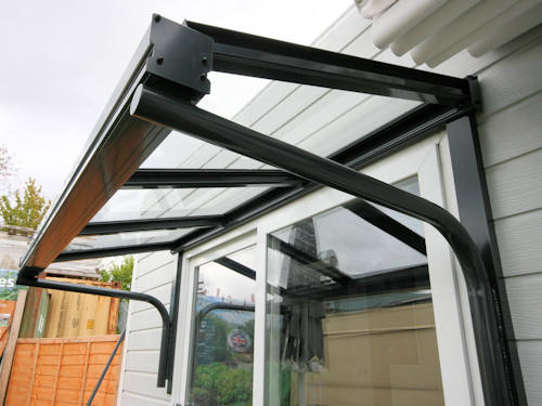 Simplicity 6 Glass Entrance Canopy
