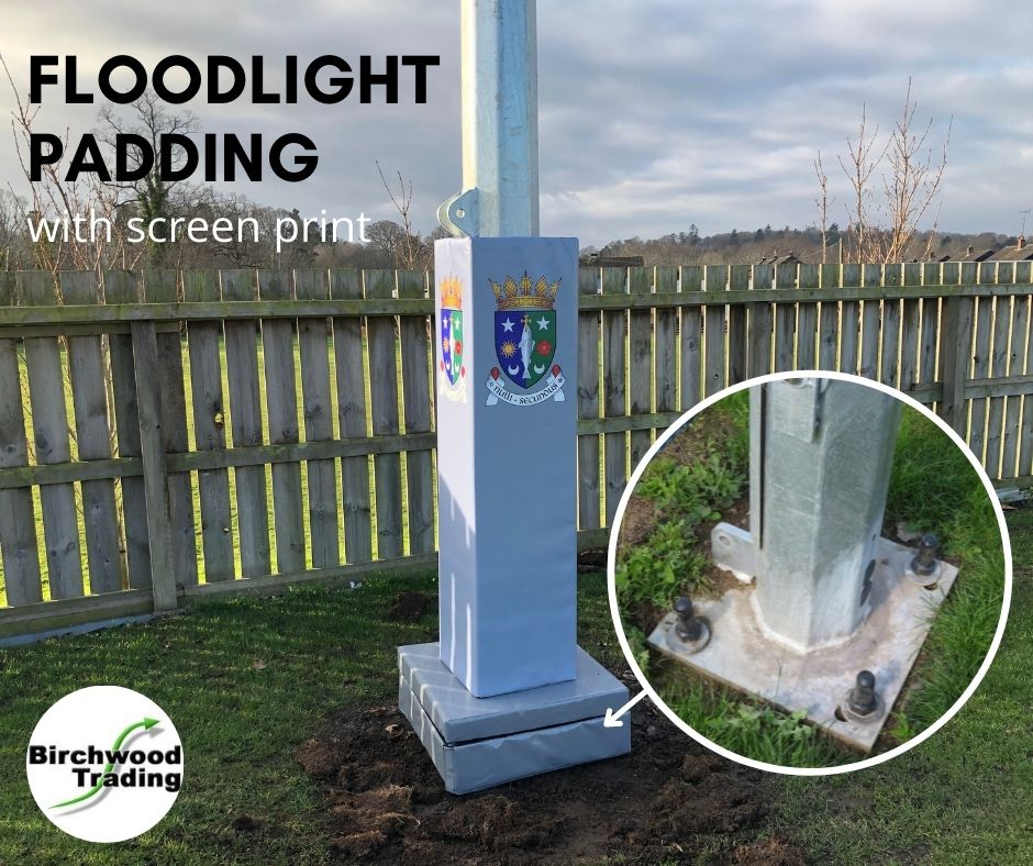 Floodlight padding with screen print